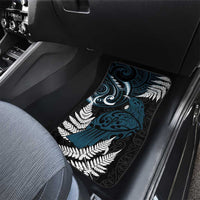 New Zealand Tui Bird Car Mats Maori Kowhaiwhai LT7 - Polynesian Pride
