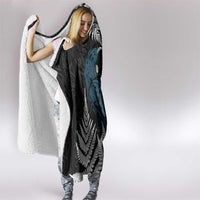 New Zealand Tui Bird Hooded Blanket Maori Kowhaiwhai LT7 - Polynesian Pride