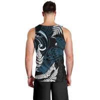 New Zealand Tui Bird Men Tank Top Maori Kowhaiwhai LT7 - Polynesian Pride