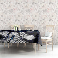 New Zealand Maori Matariki Tablecloth Tui Bird Galaxy