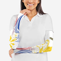 Philippines Tribal Sun Personalized Arm Sleeves Hunting Eagle LT7 - Polynesian Pride