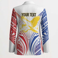 Philippines Tribal Sun Personalized Blazer Hunting Eagle LT7 - Polynesian Pride