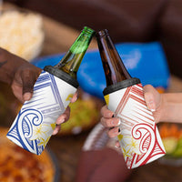 Philippines Tribal Sun Personalized 4 in 1 Can Cooler Tumbler Hunting Eagle LT7 - Polynesian Pride