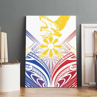 Philippines Tribal Sun Canvas Wall Art Hunting Eagle LT7 - Polynesian Pride