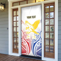 Philippines Tribal Sun Personalized Door Cover Hunting Eagle