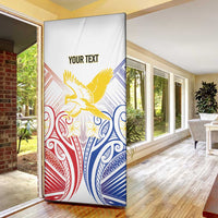 Philippines Tribal Sun Personalized Door Cover Hunting Eagle
