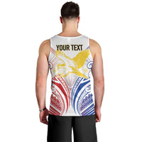 Philippines Tribal Sun Personalized Men Tank Top Hunting Eagle LT7 - Polynesian Pride