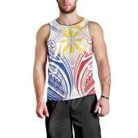 Philippines Tribal Sun Personalized Men Tank Top Hunting Eagle LT7 - Polynesian Pride
