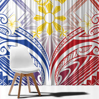 Philippines Tribal Sun Window Curtain Hunting Eagle LT7 - Polynesian Pride