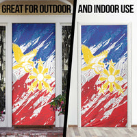 Filipino Sun and Stars Door Cover Grunge Vibes