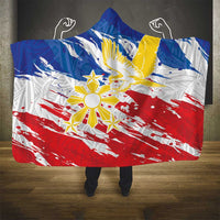 Filipino Sun and Stars Hooded Blanket Grunge Vibes LT7 - Polynesian Pride