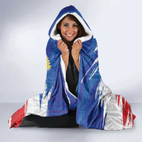 Filipino Sun and Stars Hooded Blanket Grunge Vibes LT7 - Polynesian Pride