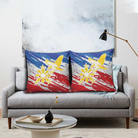 Filipino Sun and Stars Pillow Cover Grunge Vibes LT7 - Polynesian Pride