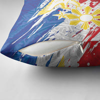 Filipino Sun and Stars Pillow Cover Grunge Vibes LT7 - Polynesian Pride
