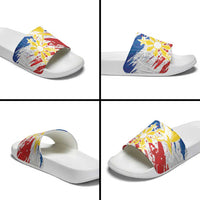 Filipino Sun and Stars Slide Sandals Grunge Vibes