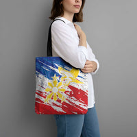 Filipino Sun and Stars Tote Bag Grunge Vibes LT7 - Polynesian Pride