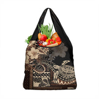 Vaiaso o le Gagana Samoa Grocery Bag Siapo Motif Black LT7 1-pack One Size Black - Polynesian Pride