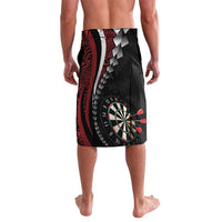 Personalized New Zealand Darts Lavalava Kowhaiwhai Whero Koiri - Manaia LT7 - Polynesian Pride