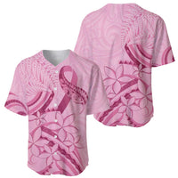 Aotearoa Maori Baseball Jersey Pink Fern Ribbons LT7 - Polynesian Pride