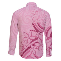 Aotearoa Maori Family Matching Puletasi and Hawaiian Shirt Pink Fern Ribbons LT7 - Polynesian Pride