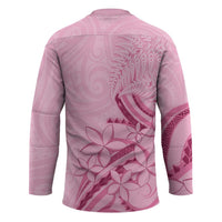 Aotearoa Maori Hockey Jersey Pink Fern Ribbons LT7 - Polynesian Pride