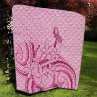 Aotearoa Maori Quilt Pink Fern Ribbons - Polynesian Pride