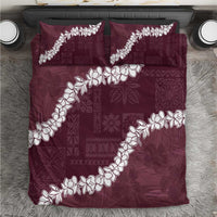 Hawaii Aloha Bedding Set Champange Quilt Patch Work Mix Plumeria Lei LT7 Champange - Polynesian Pride
