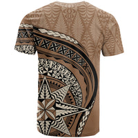 Tonga Ngatu T Shirt Tokelau Classic Motifs LT7 - Polynesian Pride