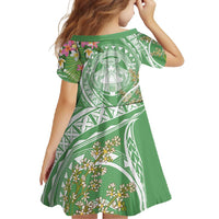 Aloha Molokai Island Family Matching Long Sleeve Bodycon Dress and Hawaiian Shirt Hawaii Pua Kukui