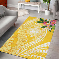 Aloha Hawaii Oahu Area Rug Wahine with Ilima Lei LT7 - Polynesian Pride