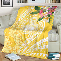 Aloha Hawaii Oahu Blanket Wahine with Ilima Lei LT7 - Polynesian Pride