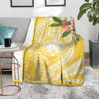 Aloha Hawaii Oahu Blanket Wahine with Ilima Lei LT7 - Polynesian Pride