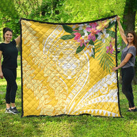Aloha Hawaii Oahu Quilt Wahine with Ilima Lei LT7 - Polynesian Pride