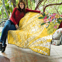 Aloha Hawaii Oahu Quilt Wahine with Ilima Lei LT7 - Polynesian Pride