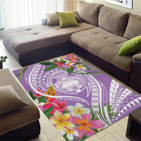 Aloha Hawaii Kauai Area Rug Frangipani Mix Mokihana Lei LT7 - Polynesian Pride