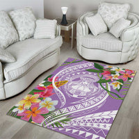 Aloha Hawaii Kauai Area Rug Frangipani Mix Mokihana Lei LT7 - Polynesian Pride