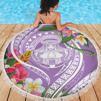 Aloha Hawaii Kauai Beach Blanket Frangipani Mix Mokihana Lei LT7 - Polynesian Pride