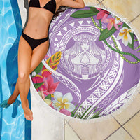 Aloha Hawaii Kauai Beach Blanket Frangipani Mix Mokihana Lei LT7 - Polynesian Pride