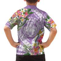 Aloha Hawaii Kauai Hawaiian Shirt Frangipani Mix Mokihana Lei LT7 - Polynesian Pride