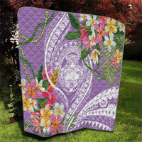 Aloha Hawaii Kauai Quilt Frangipani Mix Mokihana Lei LT7 - Polynesian Pride
