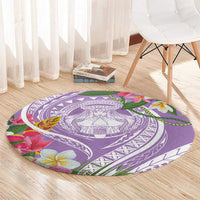 Aloha Hawaii Kauai Round Carpet Frangipani Mix Mokihana Lei LT7 - Polynesian Pride