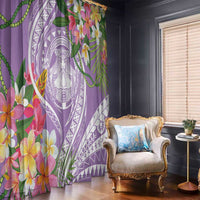 Aloha Hawaii Kauai Window Curtain Frangipani Mix Mokihana Lei LT7 - Polynesian Pride
