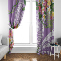 Aloha Hawaii Kauai Window Curtain Frangipani Mix Mokihana Lei LT7 - Polynesian Pride