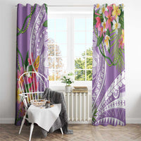 Aloha Hawaii Kauai Window Curtain Frangipani Mix Mokihana Lei LT7 - Polynesian Pride