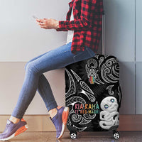 Kia Hara Te reo Maori Luggage Cover Manaia Moko Pattern LT7 - Polynesian Pride