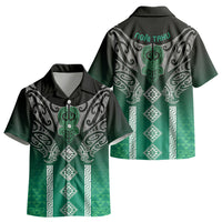 Aotearoa Maori Iwi Heritage Kid Hawaiian Shirt Ngai Tahu Pounamu Green LT7 - Polynesian Pride