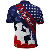Pearl Harbor Remembrance Day Polo Shirt Poppy Mix Style LT7 - Polynesian Pride