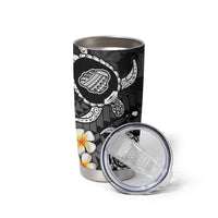 Hawaii Kauai Islands Pacific Plumeria Tumbler Cup White Polynesian Tattoo LT9 - Polynesian Pride