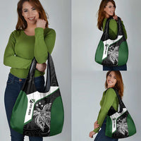Personalised PNG Western Highlands Province Grocery Bag Bird of Paradise Tattoo Flag Motif LT9 - Polynesian Pride