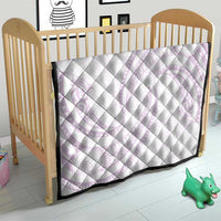 White Sunday Lotu Tamaiti Quilt Polynesian Wave Pastel Mauve - Polynesian Pride